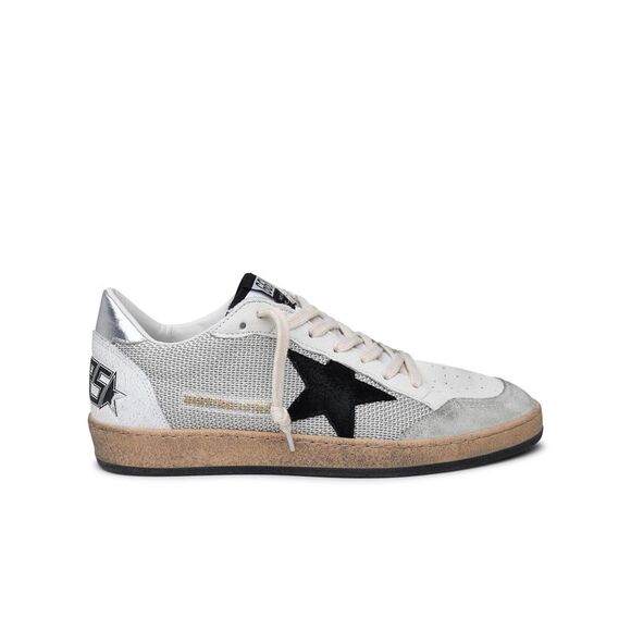 Golden Goose Ballstar Sneakers In White Leather Men - Picture 1 of 4